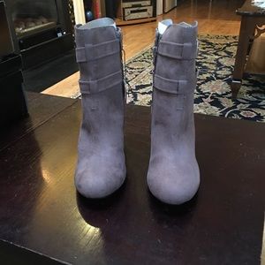 Christian Soriano for Payless faux suede boots